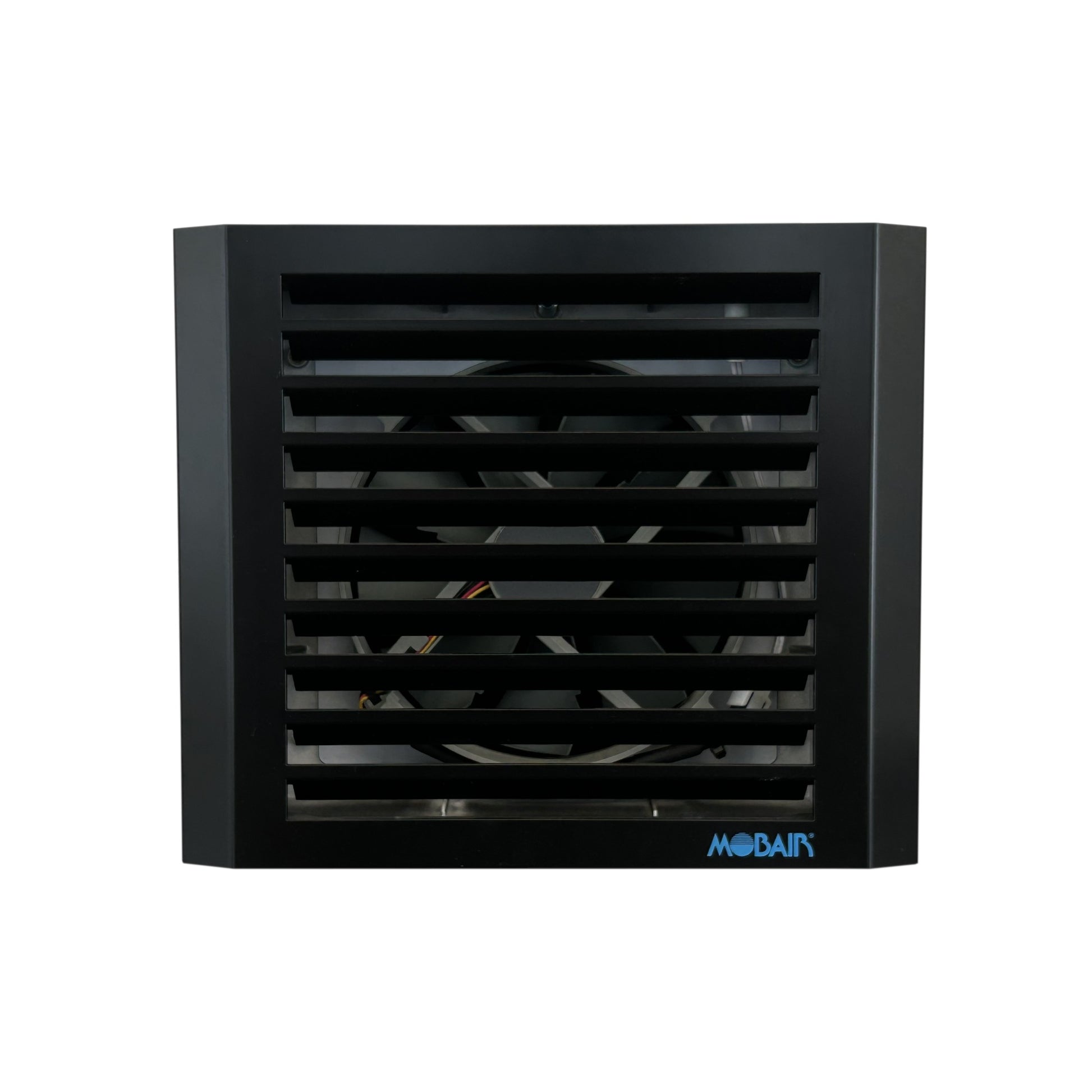 Front view of the Mobair S fresh air valve in black